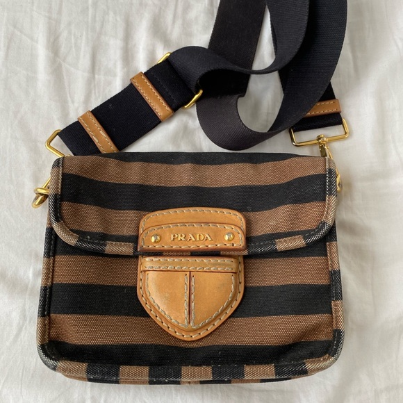 Prada Handbags - Vintage Prada Crossbody Bag